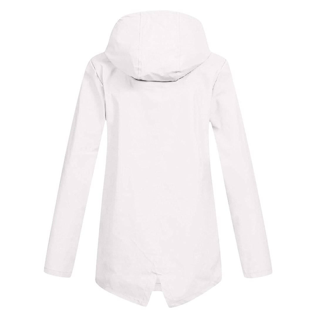 Herfst Regenjas voor Dames – Met Capuchon en Rits