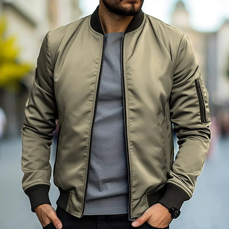 Bomber jas voor Heren - Met Ritssluiting