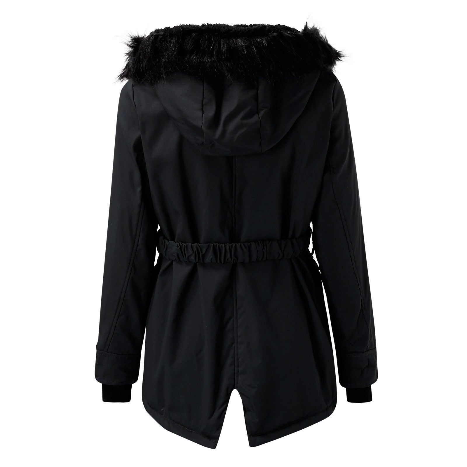 Dames Winterparka met Kunstbontkraag – Warme Outdoorjas voor Koude Dagen