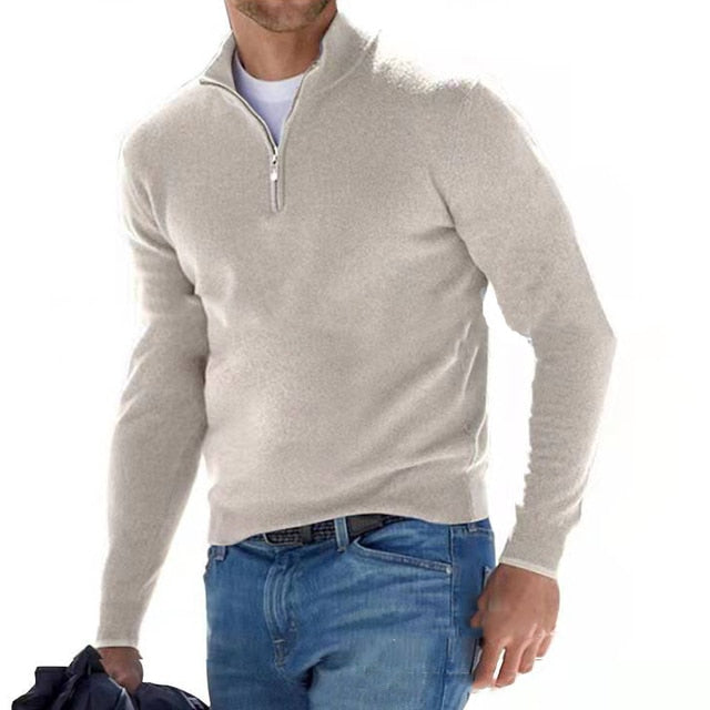 Heren Trui – Half Zip Up Model
