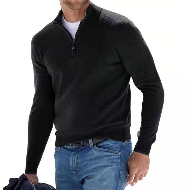Heren Trui – Half Zip Up Model