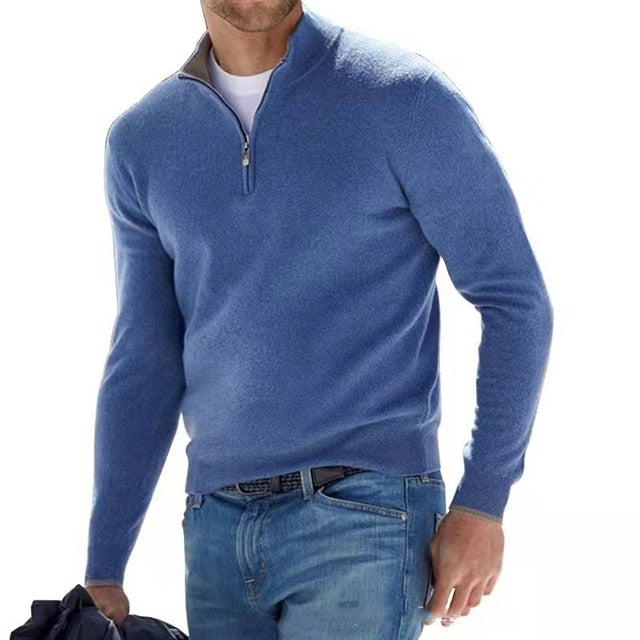 Heren Trui – Half Zip Up Model