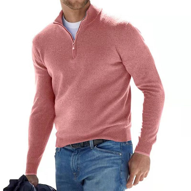 Heren Trui – Half Zip Up Model