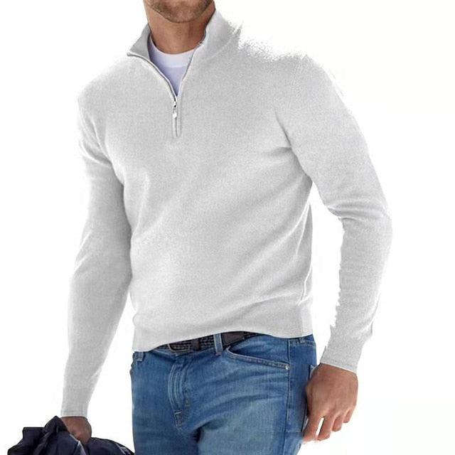 Heren Trui – Half Zip Up Model
