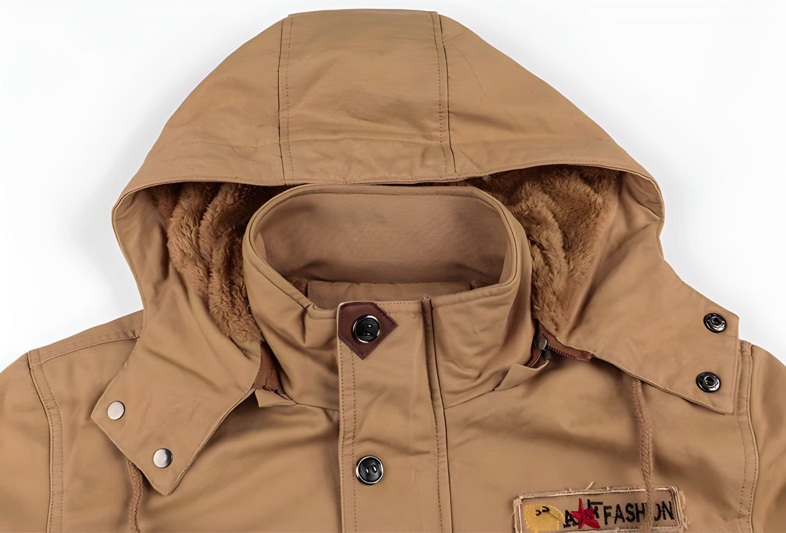 Militaire Jas voor Heren – Waterdicht met Verstelbare Taille