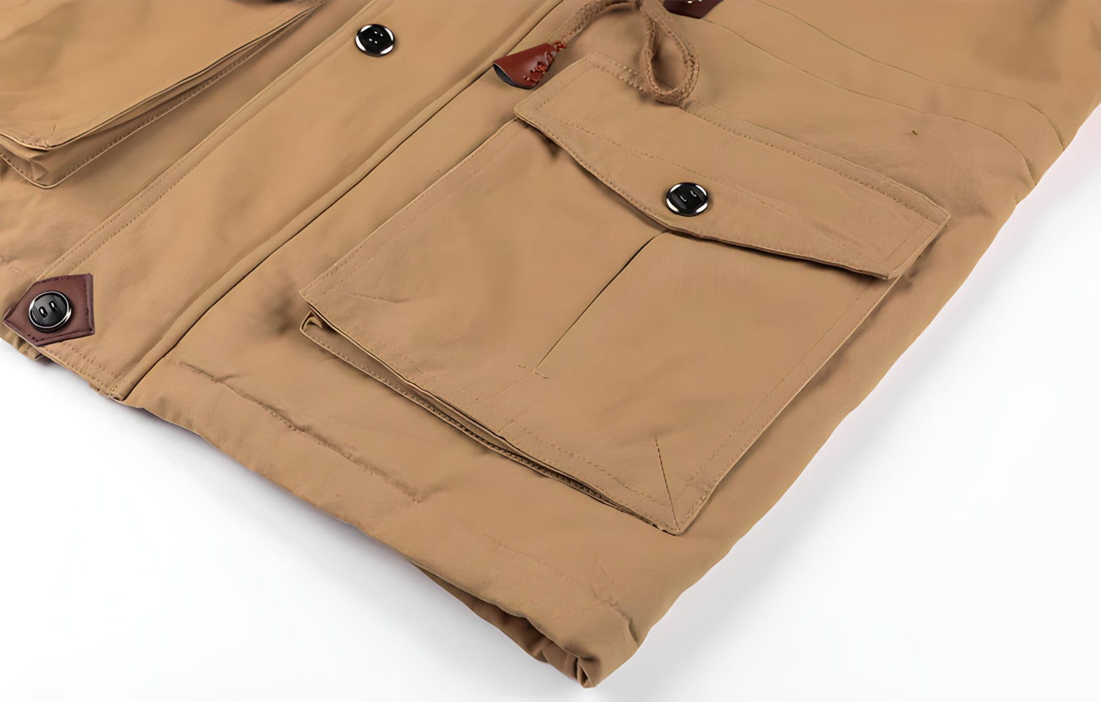 Militaire Jas voor Heren – Waterdicht met Verstelbare Taille