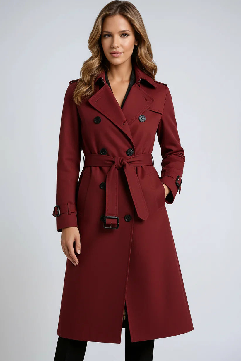 Dames  Lange Trenchcoat