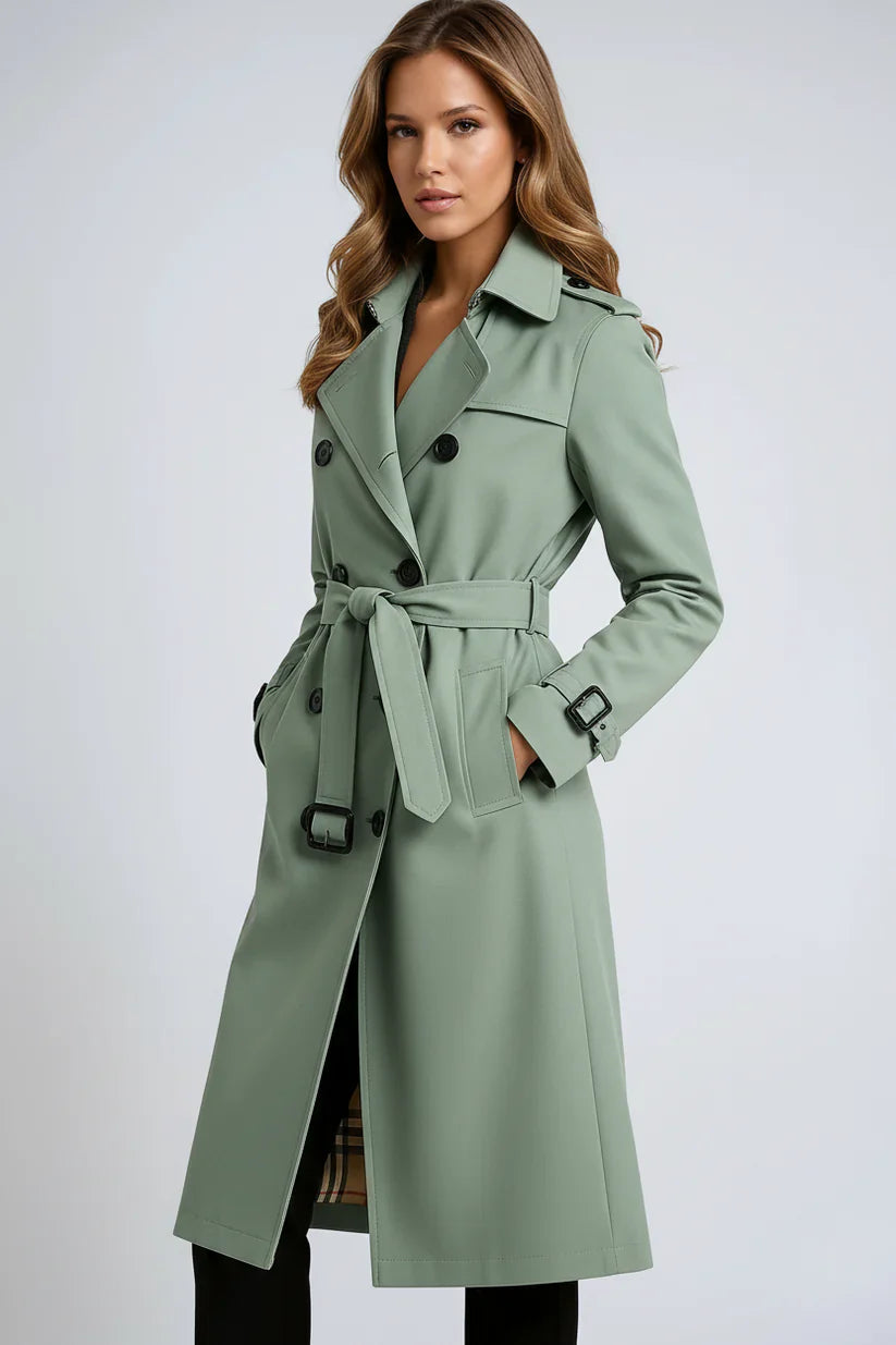Dames  Lange Trenchcoat