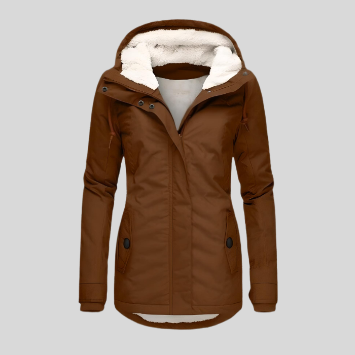 Lange Waterdichte Winterjas voor Dames