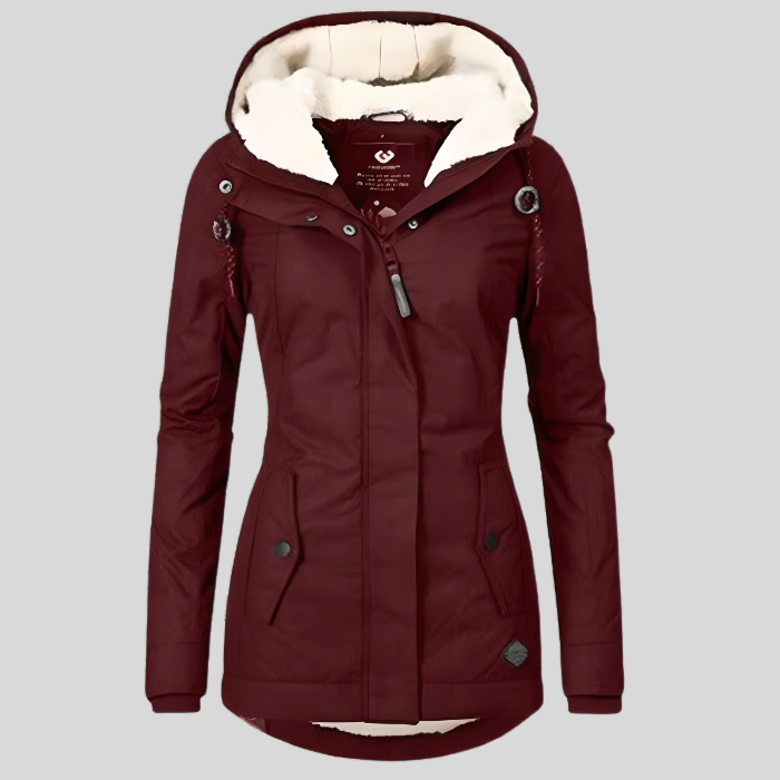 Lange Waterdichte Winterjas voor Dames