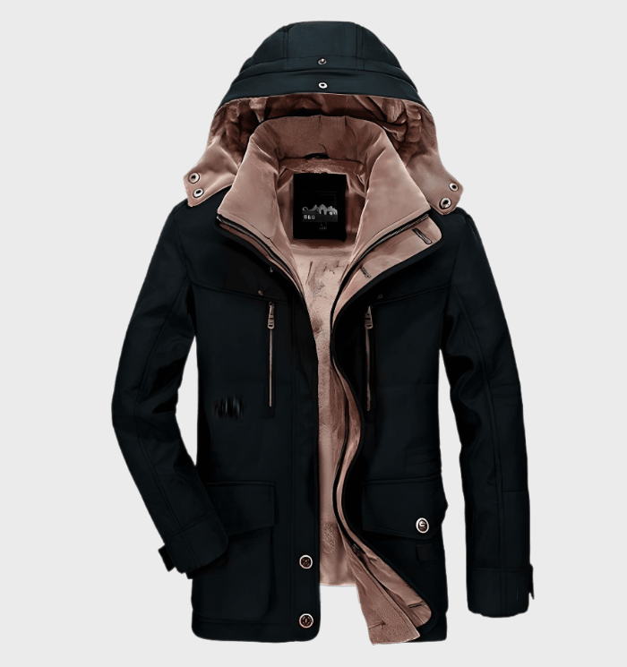 Heren Winterjas – Dikke Voering met Capuchon
