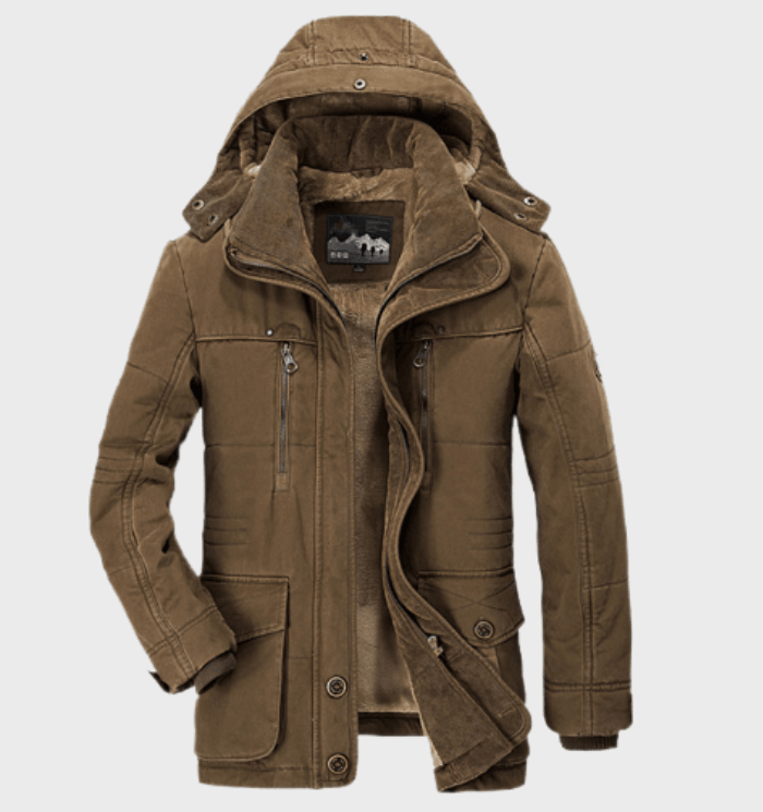 Heren Winterjas – Dikke Voering met Capuchon