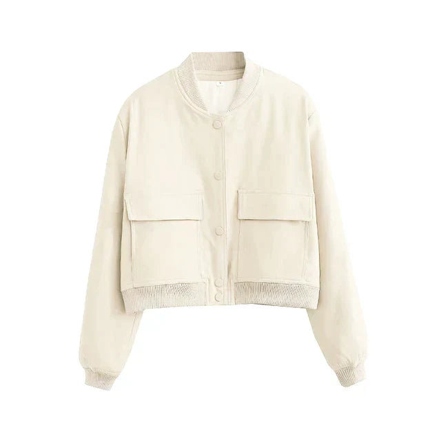 Trendy Dames Tussenjas – Kort Model