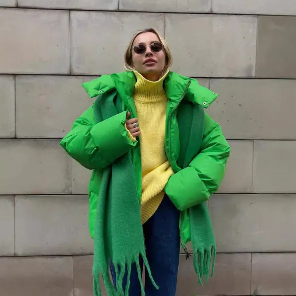 Dames Winter Puffer Jas – Warm Model