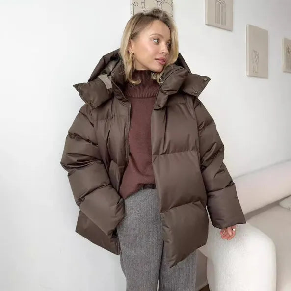 Dames Winter Puffer Jas – Warm Model