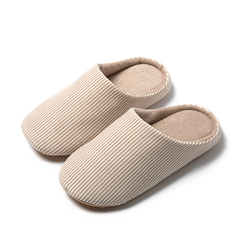 Unisex Pantoffels voor Binnen – Gestreept en Praktisch