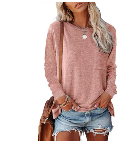 Sweater voor Dames – Met Ronde Hals en Losse Pasvorm