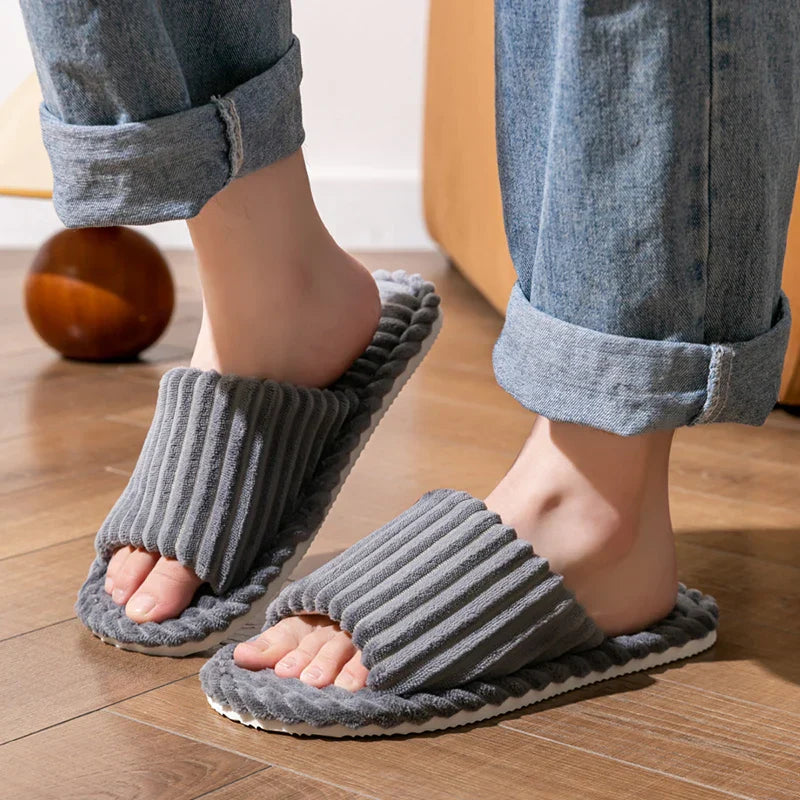 Pantoffels met Open Teen – Voor Binnen