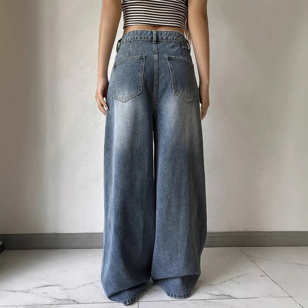 Trendy Baggy Jeans voor Dames – Brede Pijpen