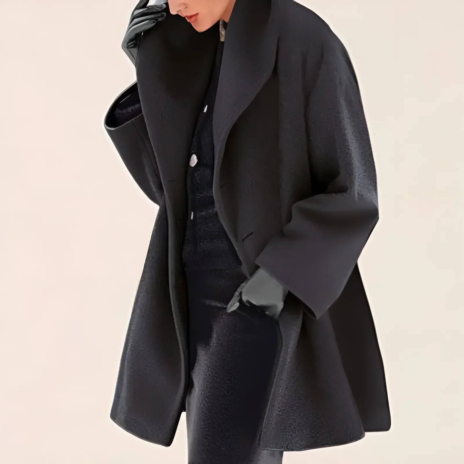 Dames winter trenchcoat – Lang model