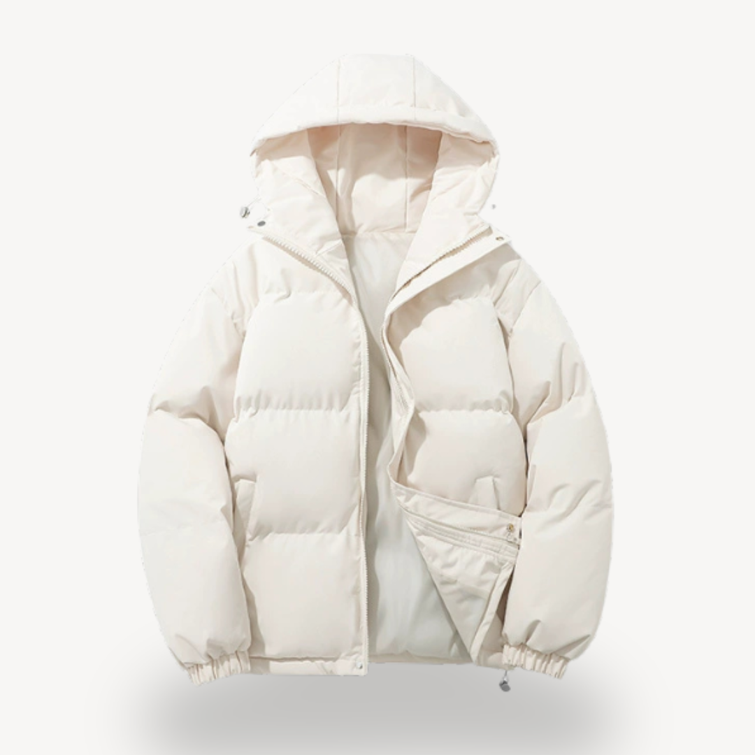 Heren puffer Jas – Gewatteerd met Capuchon