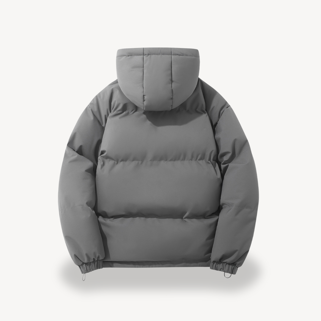 Heren puffer Jas – Gewatteerd met Capuchon
