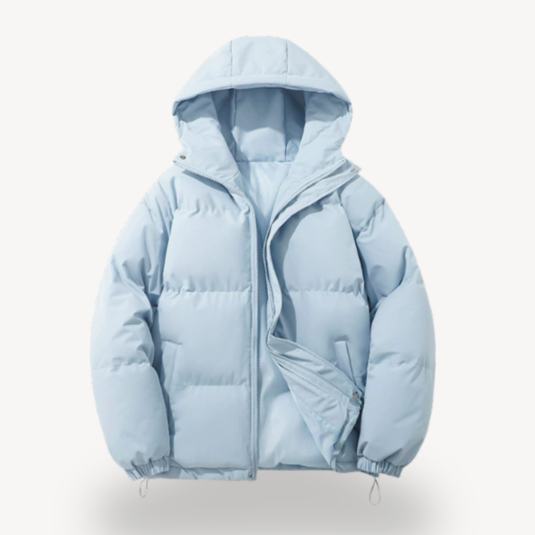 Heren puffer Jas – Gewatteerd met Capuchon