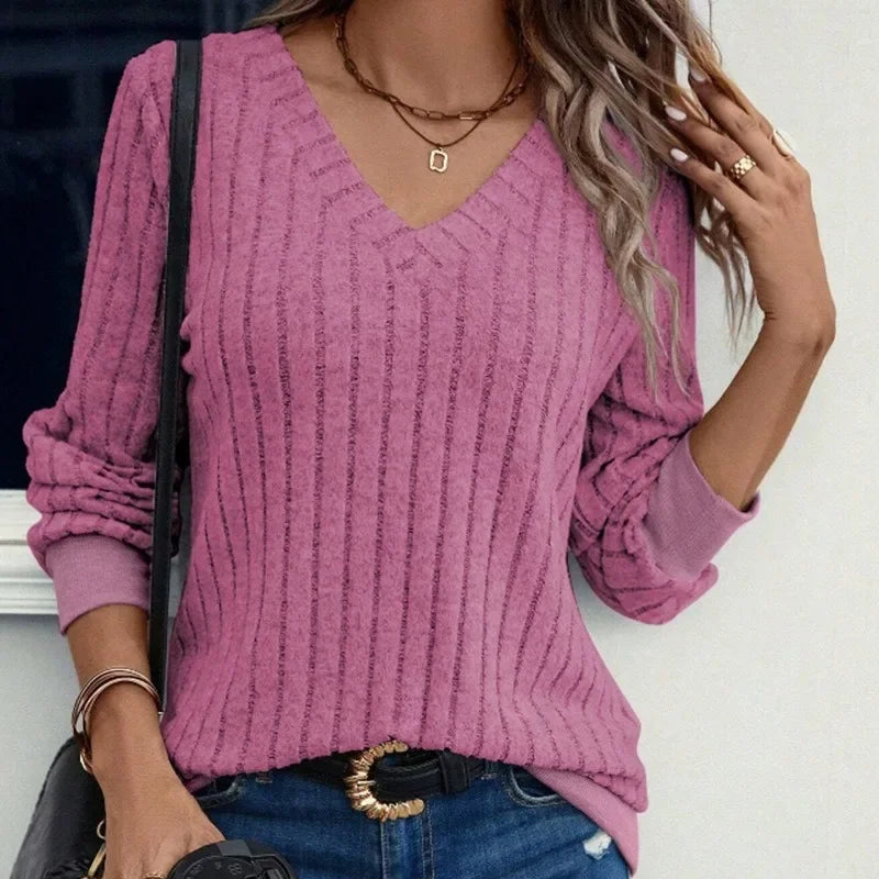 Winter Sweater voor Dames – V-hals