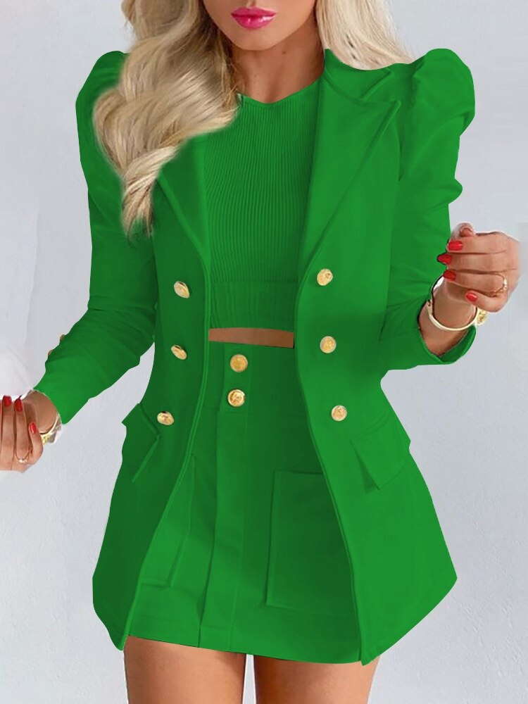 2-Delige set | Blazer + Rok