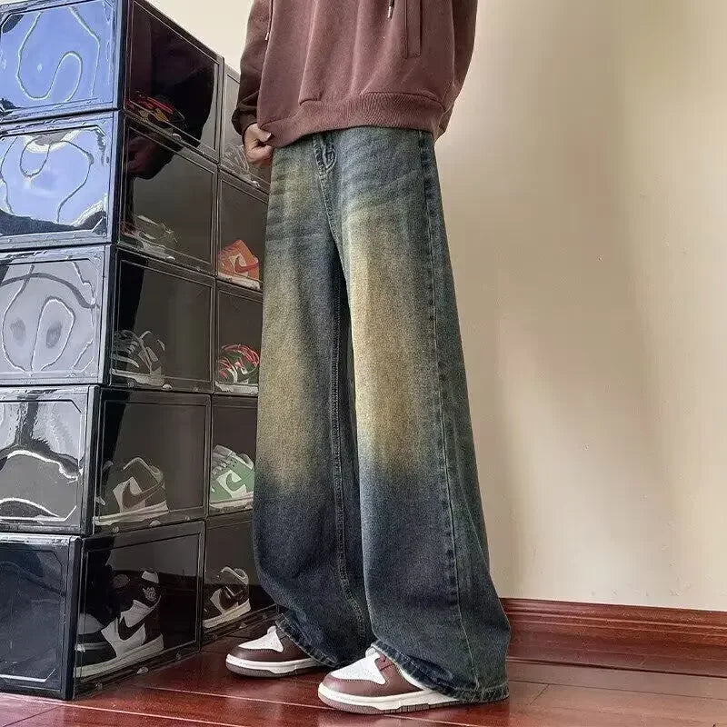 Retro Baggy Jeans voor Heren
