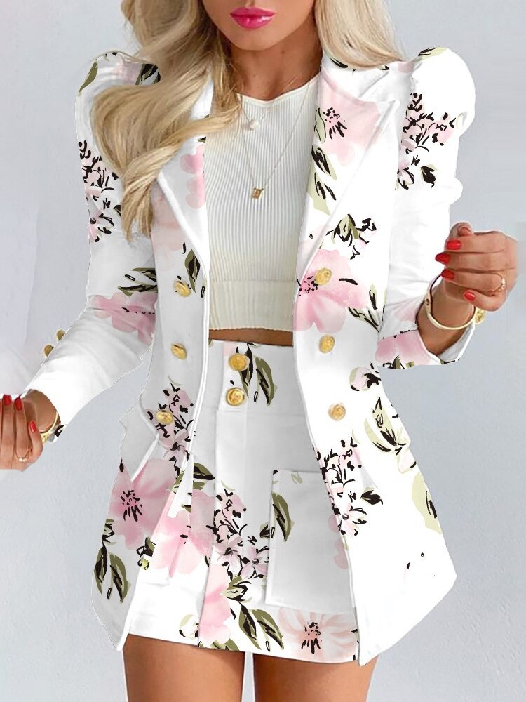 2-Delige set | Blazer + Rok