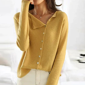 Dames vest – Met Lange Mouwen en Eenvoudig Ontwerp