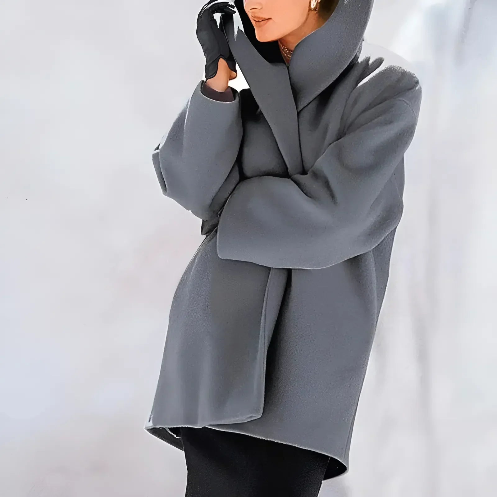 Dames winter trenchcoat – Lang model