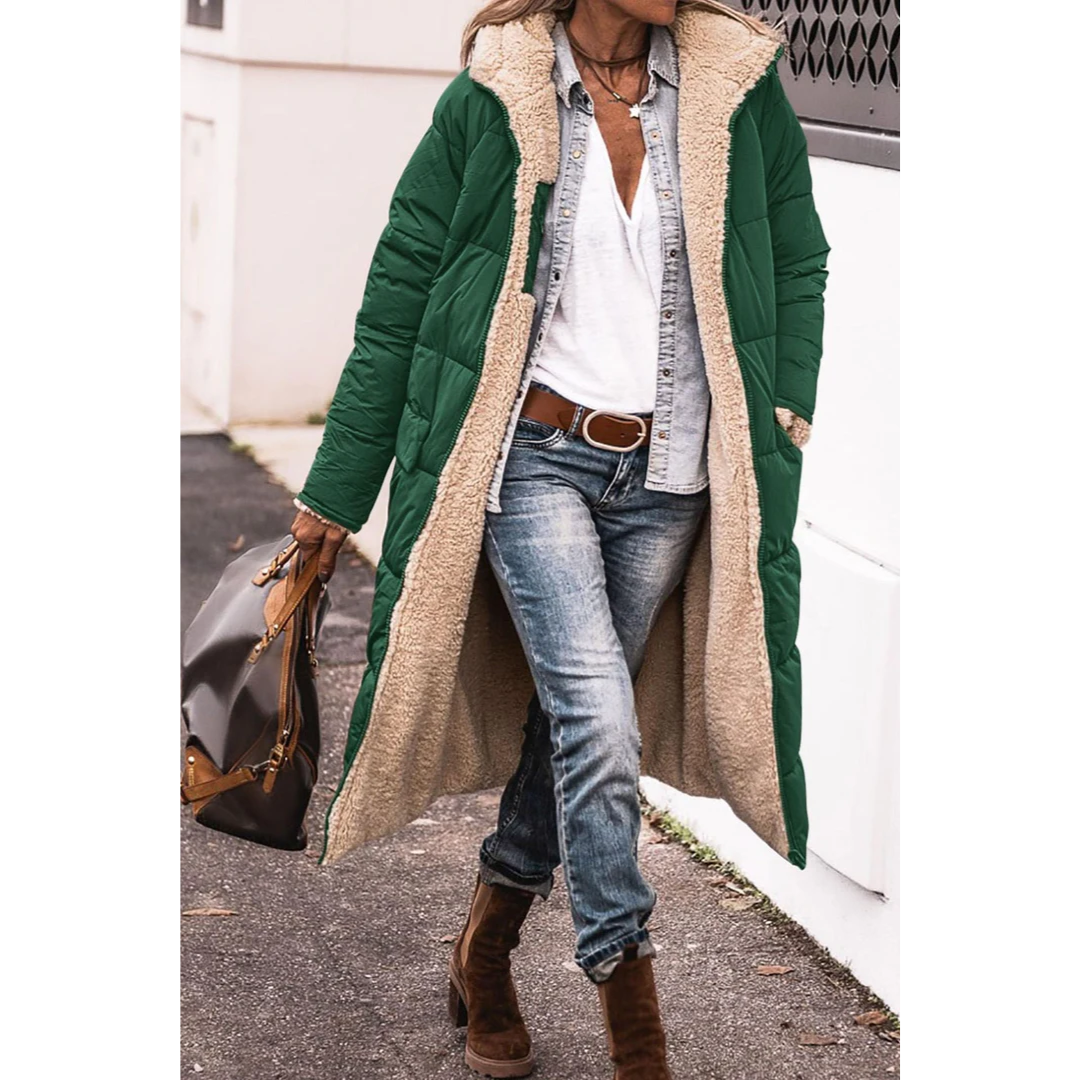 Dames Winter Puffer Mantel – Lang Model
