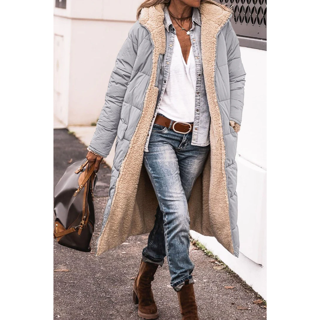 Dames Winter Puffer Mantel – Lang Model