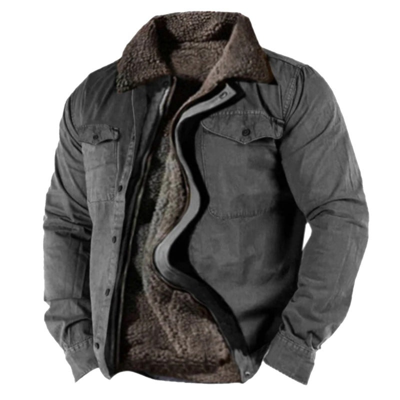 Heren Fleece Jas – Warm en Functioneel