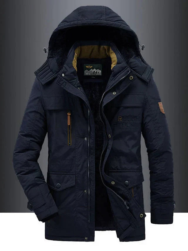 Parka voor Heren – Winddicht met Fleece voering