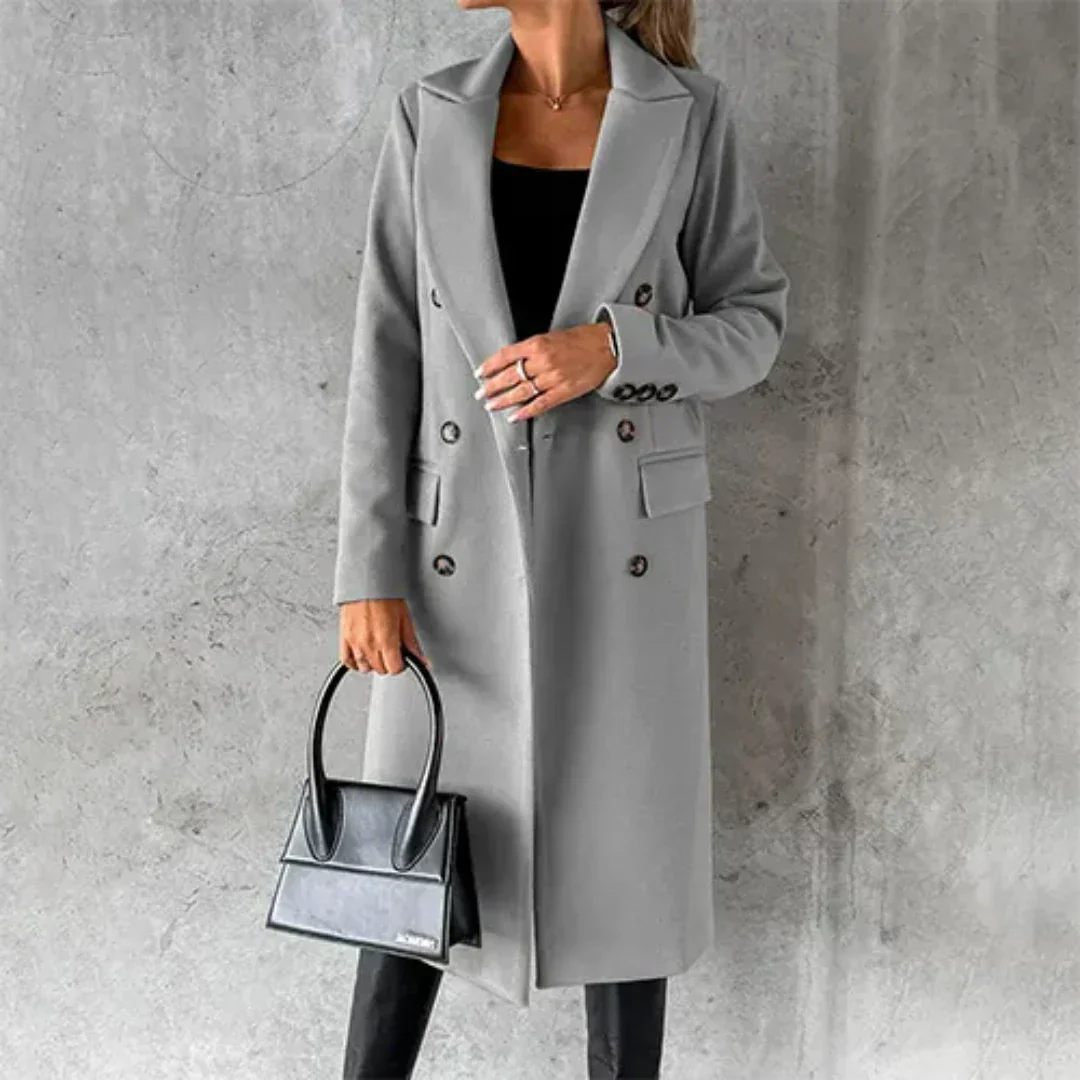 Trenchcoat voor Dames – Lang Wintermodel