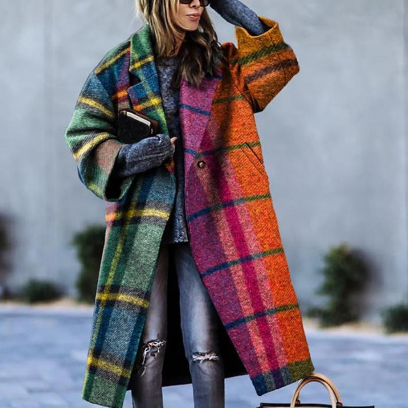 Dames herfstmantel – Lang model
