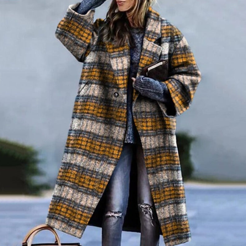 Dames herfstmantel – Lang model