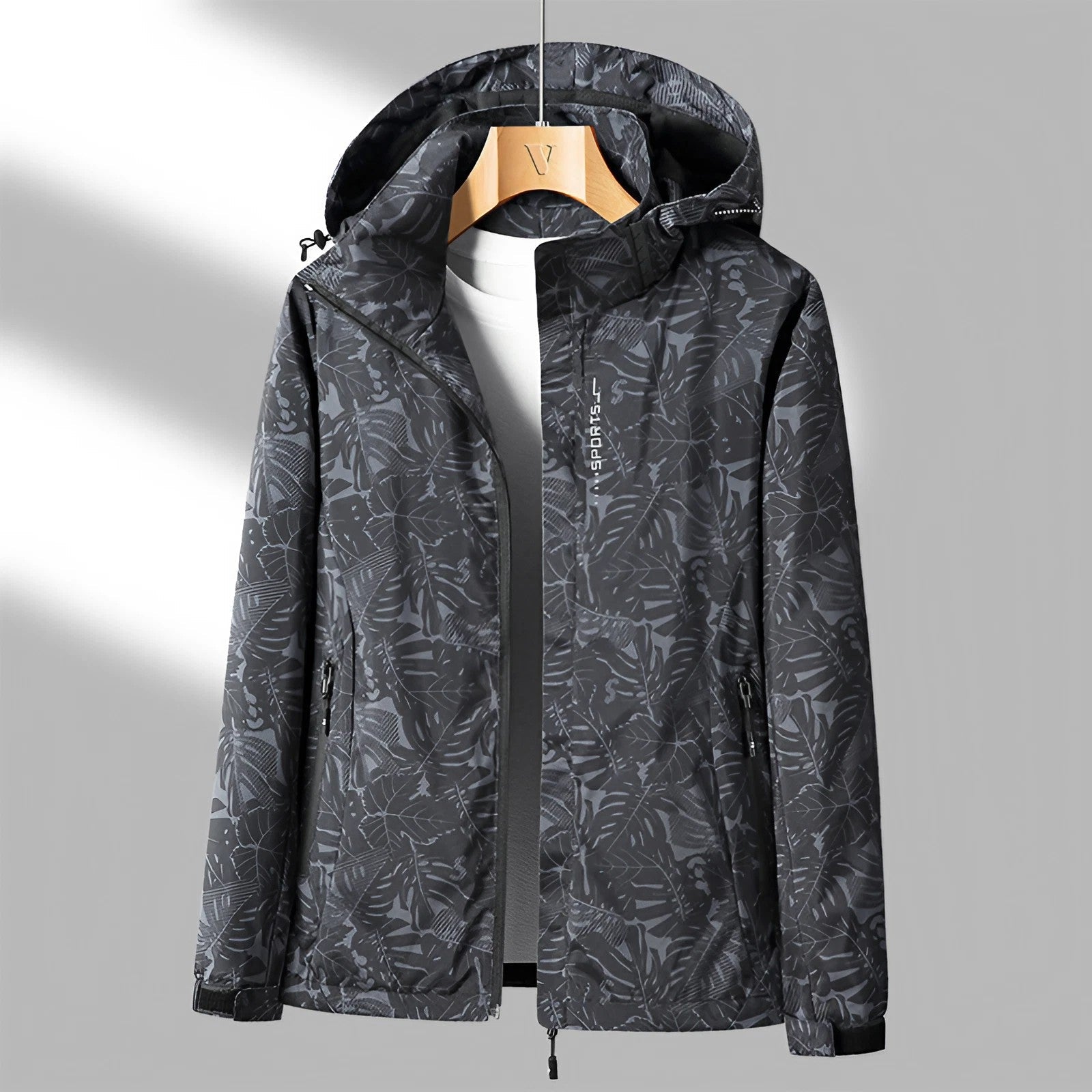 Lichte Dames Jas – Met Capuchon en Ritssluiting