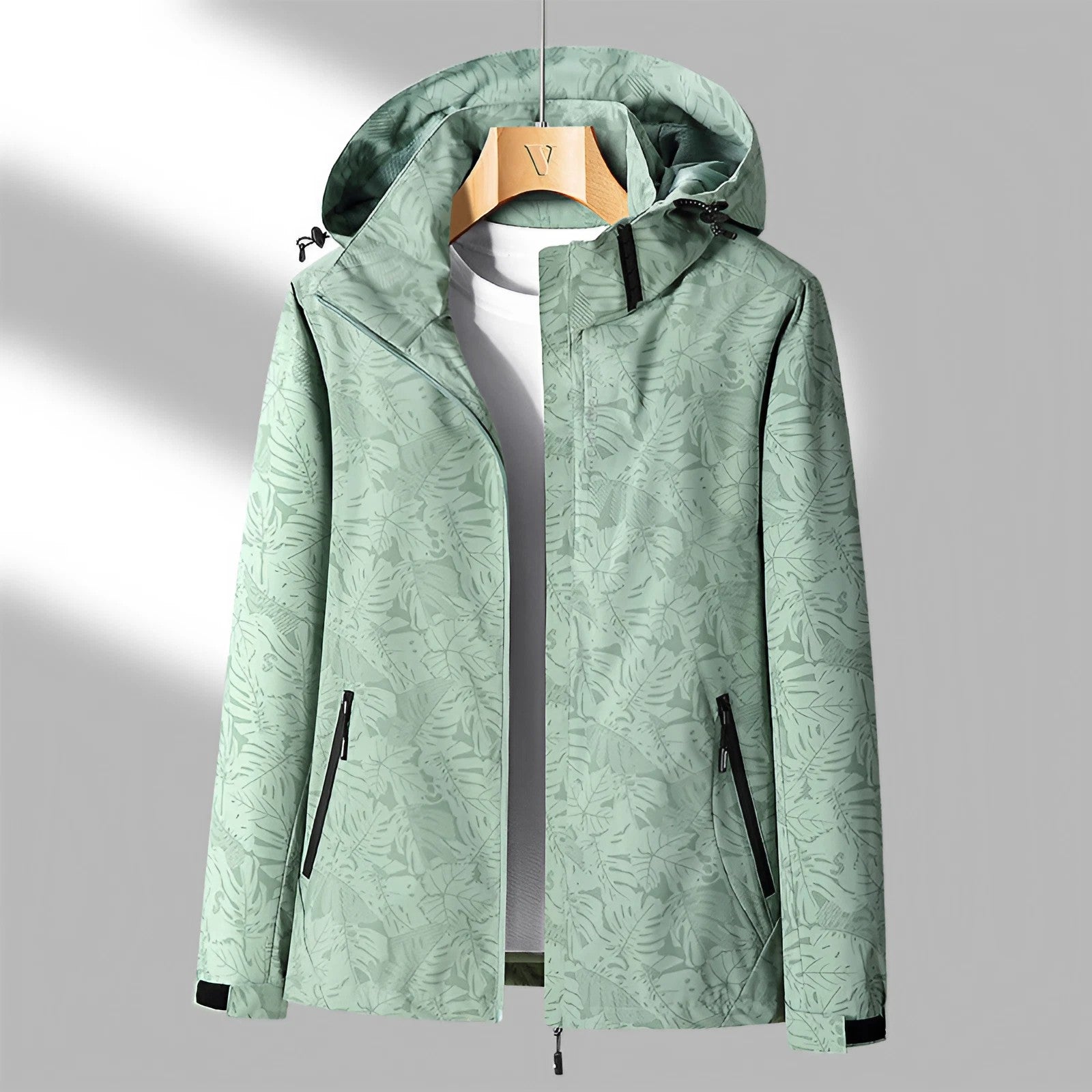 Lichte Dames Jas – Met Capuchon en Ritssluiting