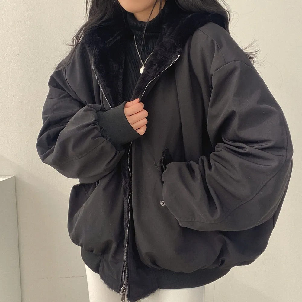 Dames Bomber Winterjas – Warm
