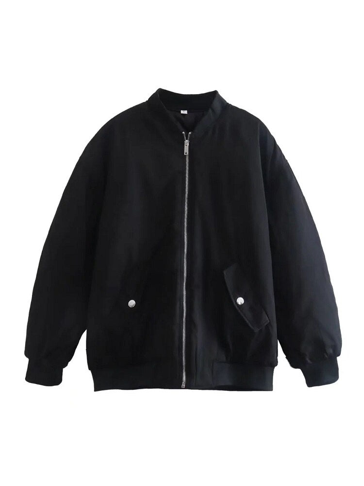 Dames Bomber Tussenjas – Oversized Model