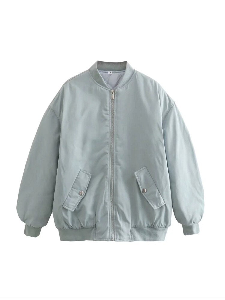 Dames Bomber Tussenjas – Oversized Model