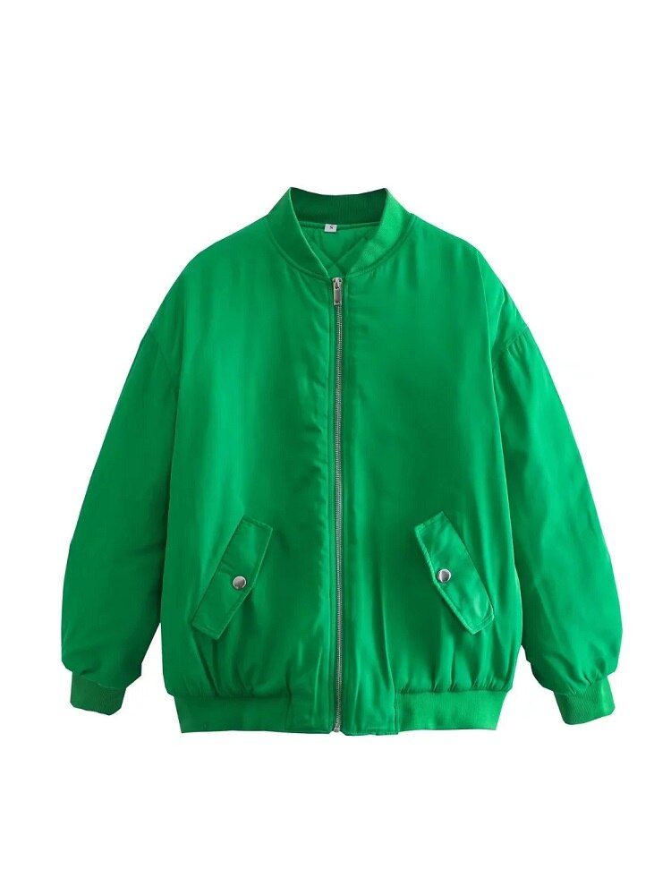Dames Bomber Tussenjas – Oversized Model