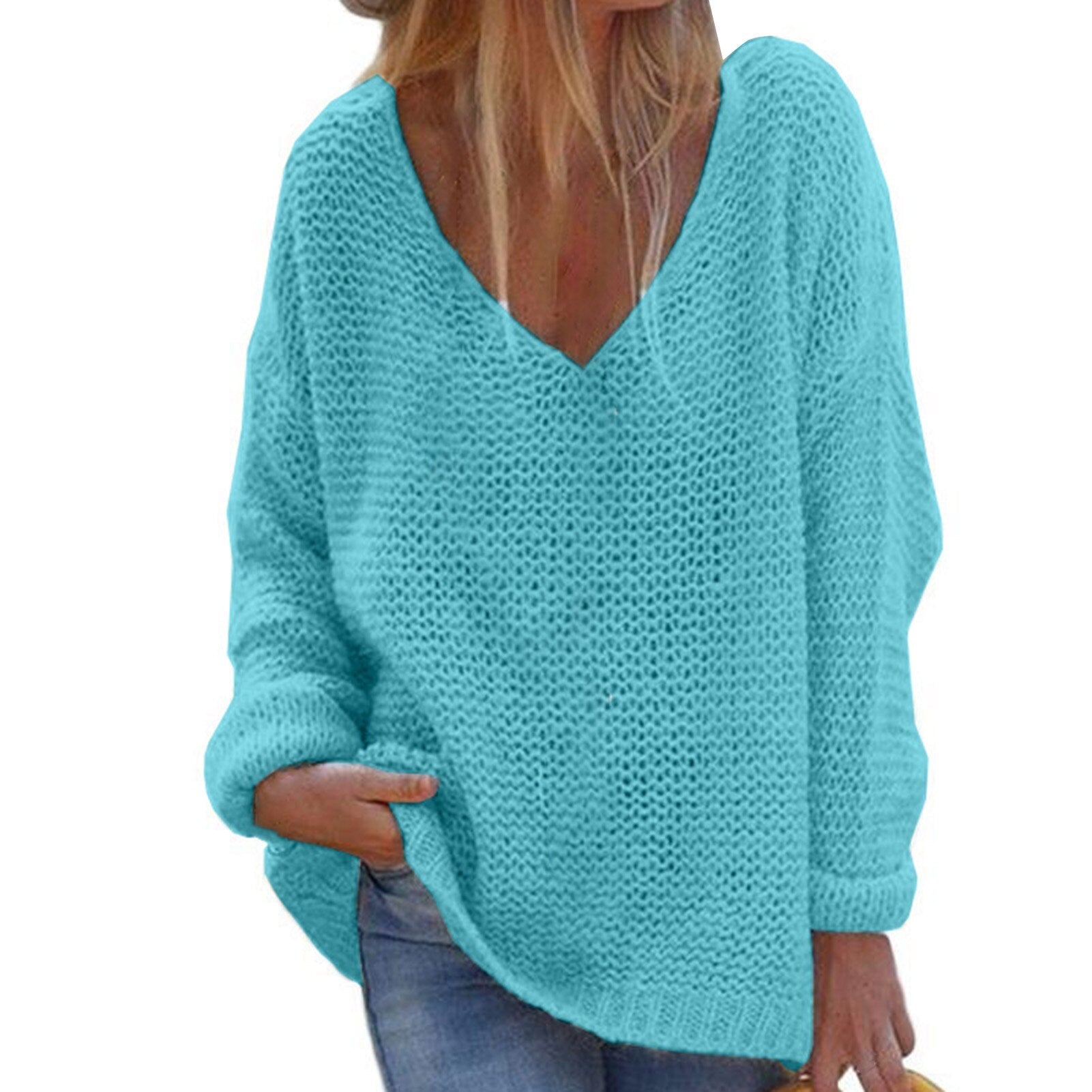 Gebreide Trui voor Dames – Oversized Model
